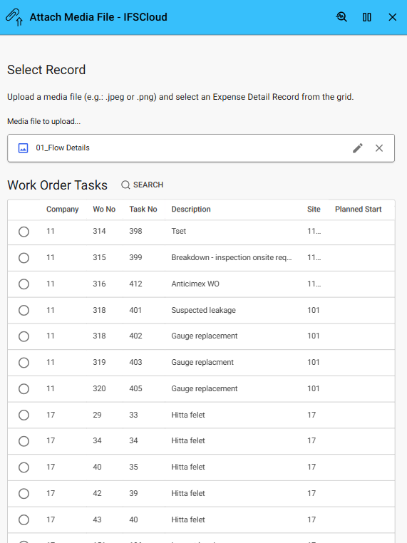 Attach media Cloud 1